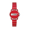 Thumbnail Image 1 of Diesel Men's Digital Red Enamel And Stainless Steel Bracelet Watch