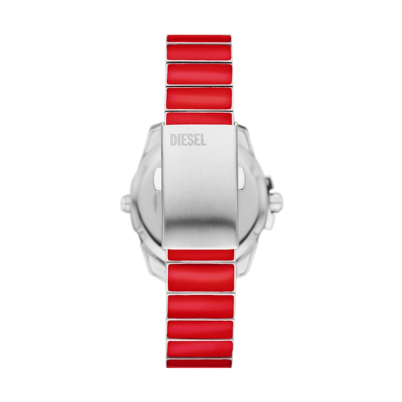 Main Image 3 of Diesel Men's Digital Red Enamel And Stainless Steel Bracelet Watch