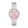 Thumbnail Image 0 of Armani Exchange Ladies' Light Pink Dial & Stainless Steel Bracelet Watch