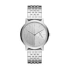 Thumbnail Image 1 of Armani Exchange Men's Silver Dial & Stainless Steel Bracelet Watch