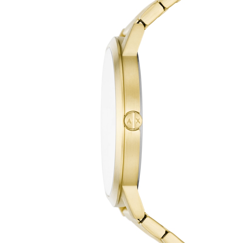 Main Image 2 of Armani Exchange Men's Gold-Tone Dial & Stainless Steel Bracelet Watch
