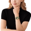 Thumbnail Image 3 of Michael Kors Parker Men's Green Sunray Dial Green Leather Strap Watch