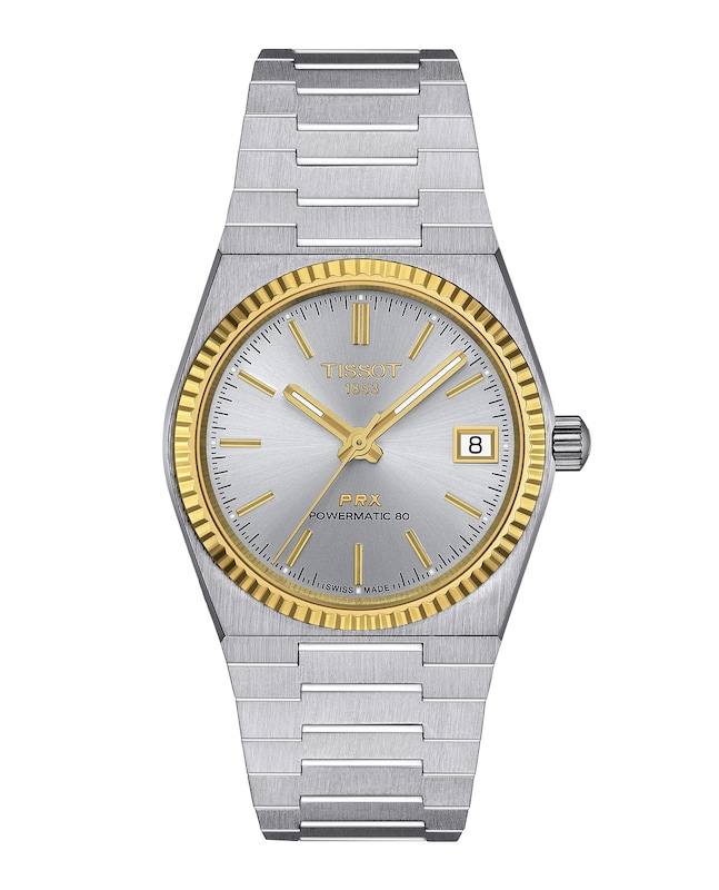 Main Image 1 of Tissot PRX Ladies' Gold Bezel & Stainless Steel Bracelet Watch