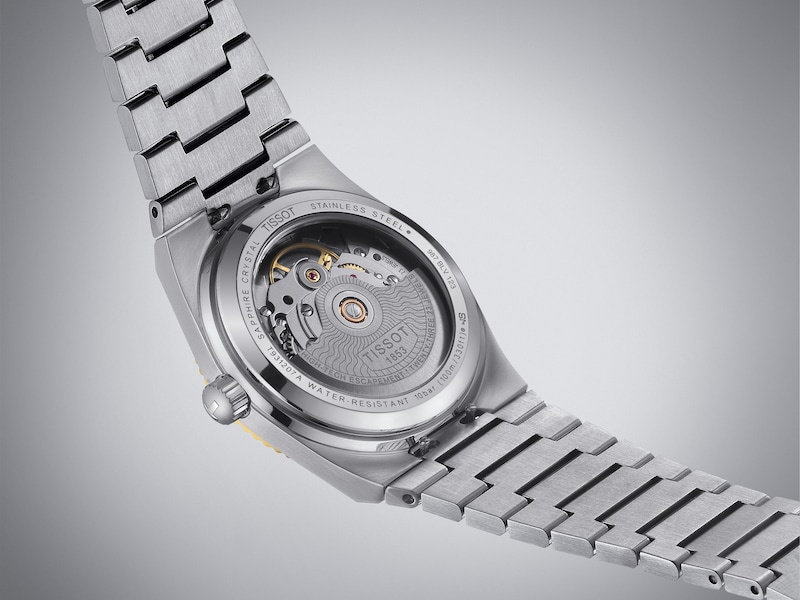 Main Image 5 of Tissot PRX Ladies' Gold Bezel & Stainless Steel Bracelet Watch