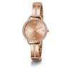 Thumbnail Image 3 of Guess Ladies' Rose Gold Tone Half Bangle Bracelet Watch