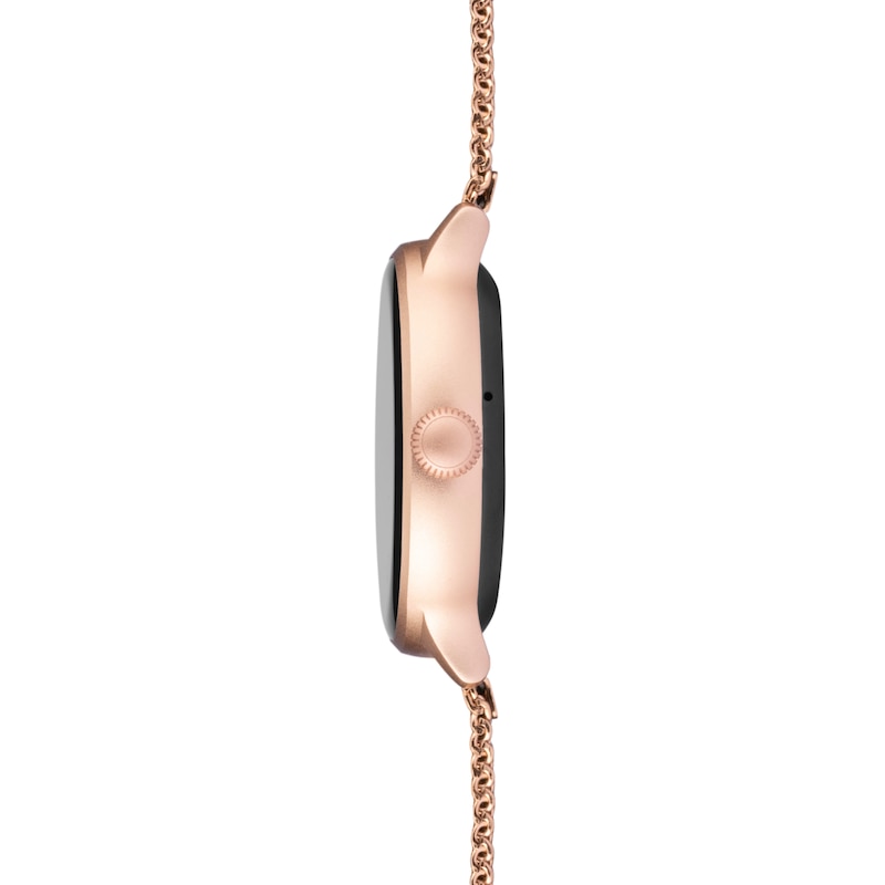 Main Image 6 of Sekonda Connect Ladies' Rose Gold Mesh Stainless Steel Strap Smart Watch