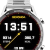 Thumbnail Image 4 of Sekonda Active Plus Men's Silver Stainless Steel Bracelet Smart Watch