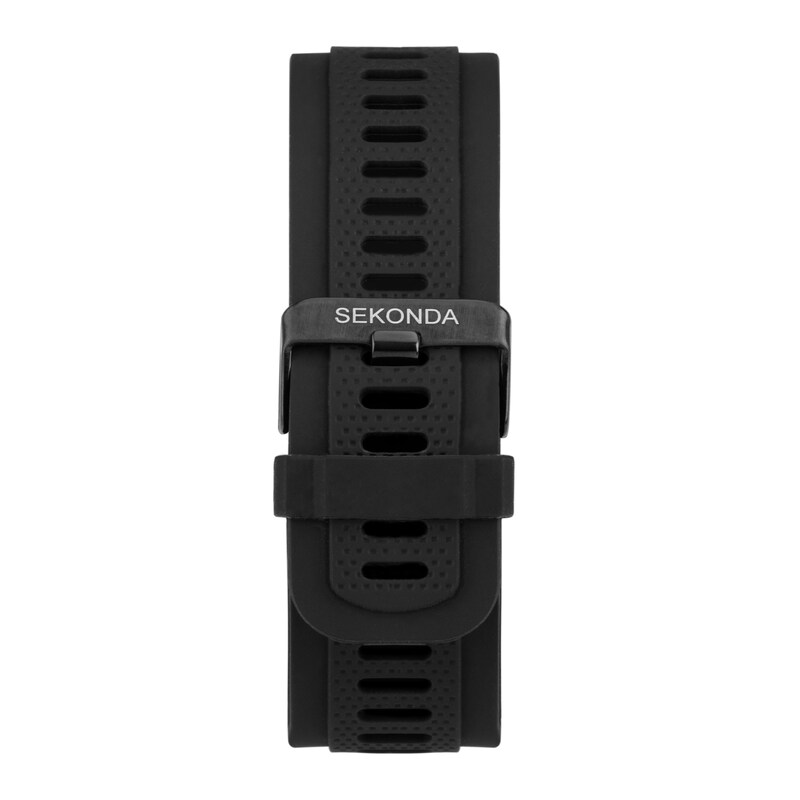 Main Image 5 of Sekonda Alpine Men's Black Plastic Strap Smart Watch