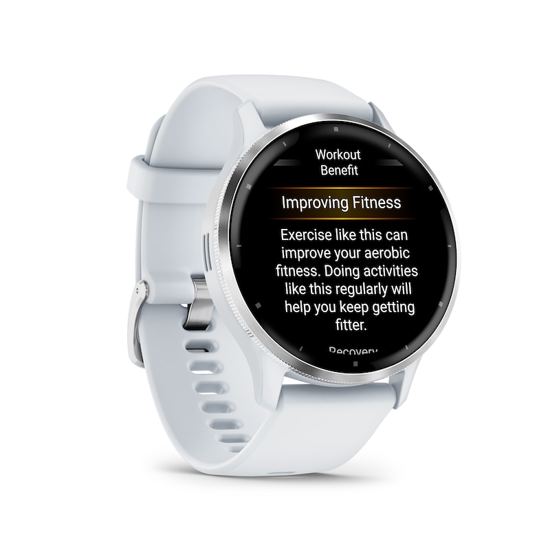 Main Image 2 of Garmin Venu 3 Whitestone with Silicone Strap Smartwatch