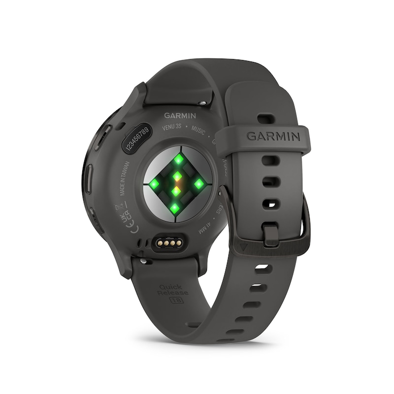 Main Image 5 of Garmin Venu 3S Pebble Grey with Slate Silicone Strap Smartwatch