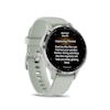 Thumbnail Image 2 of Garmin Venu 3S Sage Grey Passivated Silicone Strap Smartwatch