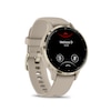Thumbnail Image 6 of Garmin Venu 3S Ladies' French Grey And Soft Gold Silicone Strap Smartwatch