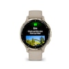 Thumbnail Image 7 of Garmin Venu 3S Ladies' French Grey And Soft Gold Silicone Strap Smartwatch