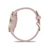 Thumbnail Image 4 of Garmin Venu 3S Ladies' Dust Rose And Soft Gold Silicone Strap Smartwatch