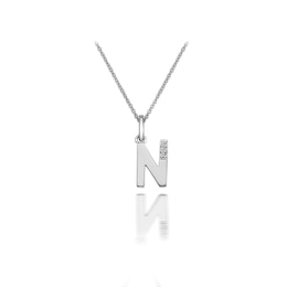 Hot Diamonds Sterling Silver Diamond Set Micro 'N' Pendant Necklace