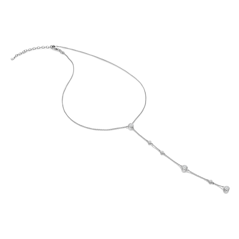 Main Image 1 of Hot Diamonds Sterling Silver Waterfall Statement Necklace Pendant