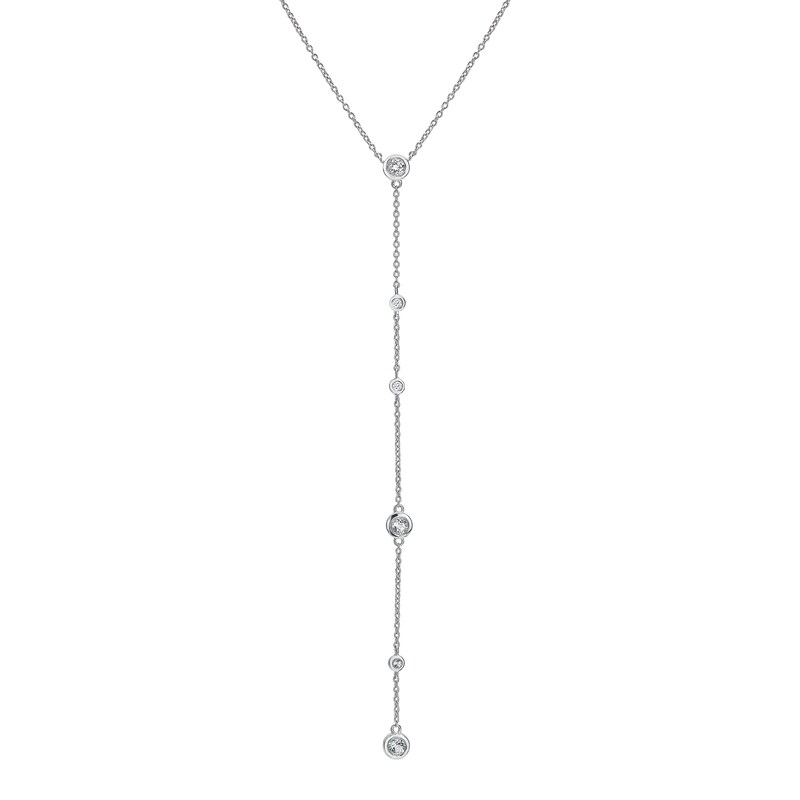 Main Image 2 of Hot Diamonds Sterling Silver Waterfall Statement Necklace Pendant