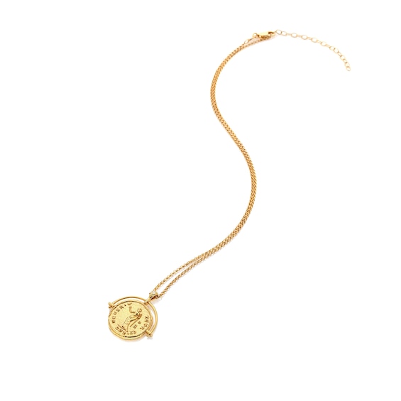Hot Diamonds X Jac Jossa 18ct Yellow Gold Plated Venus Arc Coin
