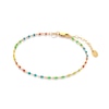 Thumbnail Image 2 of Hot Diamonds X Jac Jossa 18ct Yellow Gold Plated Rainbow Ocean Bracelet