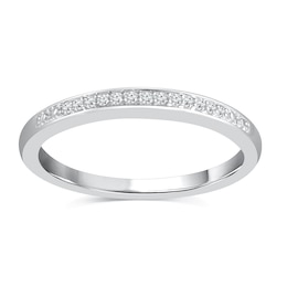 Perfect Fit 9ct White Gold Diamond Eternity Ring