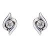 Thumbnail Image 1 of 9ct White Gold Diamond Stud Earrings