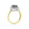 Thumbnail Image 2 of 9ct Yellow Gold Sapphire & Diamond Ring
