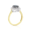 Thumbnail Image 4 of 9ct Yellow Gold Sapphire & Diamond Ring