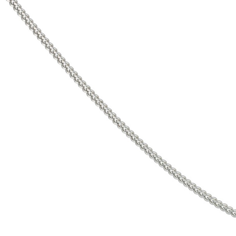 Sterling Silver 18 Inch Dainty Curb Chain