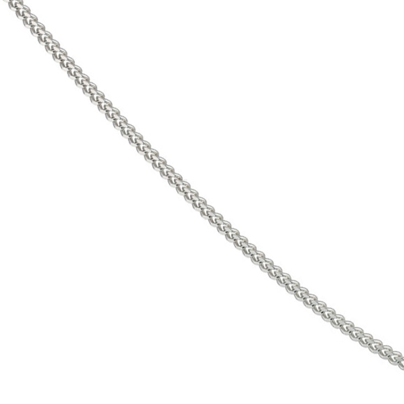 Main Image 1 of Sterling Silver 20" Dainty Curb Chain