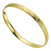 Thumbnail Image 1 of 9ct Yellow Gold Textured Bangle