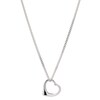 Thumbnail Image 1 of Sterling Silver Mini Heart Pendant Necklace