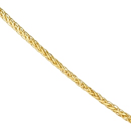 9ct Yellow Gold 18" Dainty Spiga Chain