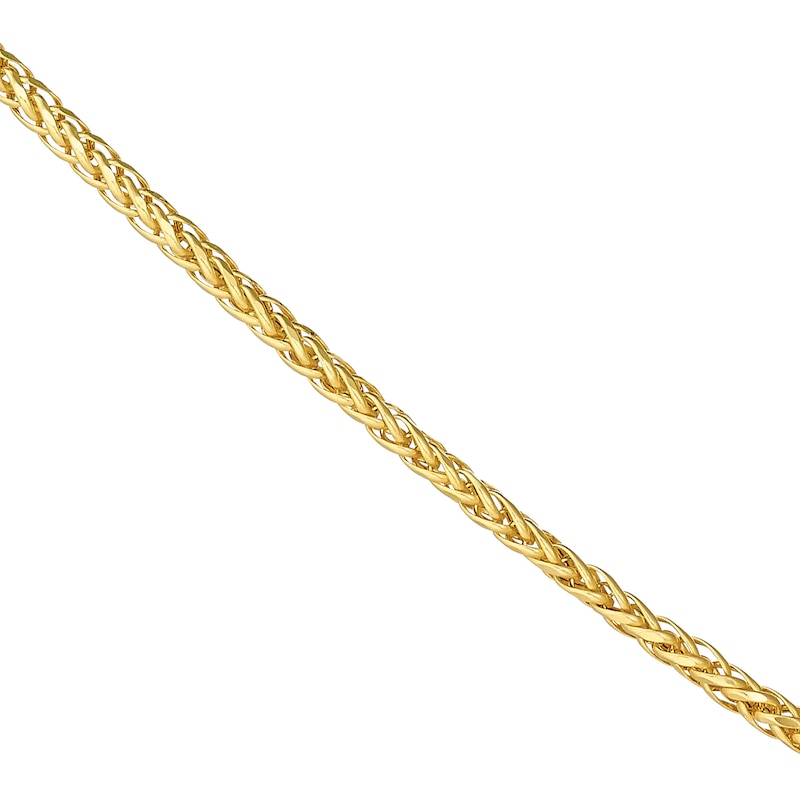 9ct Yellow Gold 18 Inch Dainty Spiga Chain