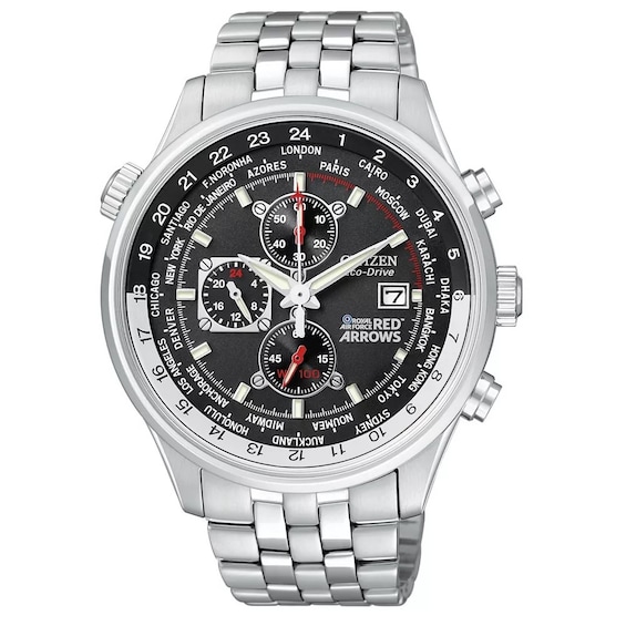 Citizen Eco-Drive Mens Red Arrows Chronograph Watch