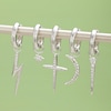 Thumbnail Image 1 of Ania Haie Sterling Silver Cubic Zirconia Huggie Hoop Earrings