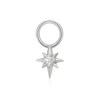 Thumbnail Image 1 of Ania Haie Sterling Silver Cubic Zirconia Star Earring Charm