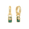 Thumbnail Image 2 of Anie Haie Sterling Silver Gold Plated Malachite Earring Charm