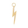 Thumbnail Image 1 of Ania Haie Sterling Silver Gold Plated Lightening Earring Charm