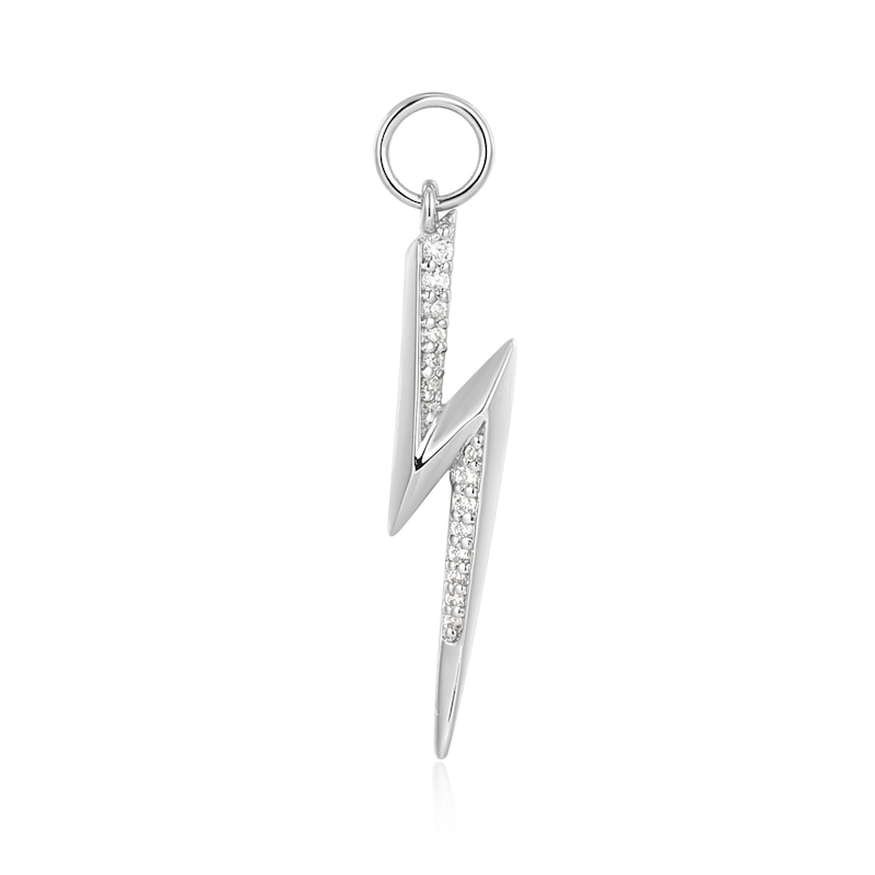 Main Image 1 of Ania Haie Sterling Silver Lightening Earring Charm