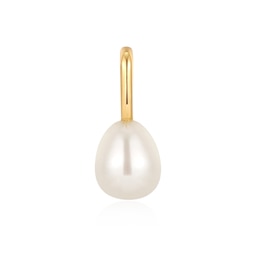 Ania Haie Sterling Silver Gold Plated Pearl Charm