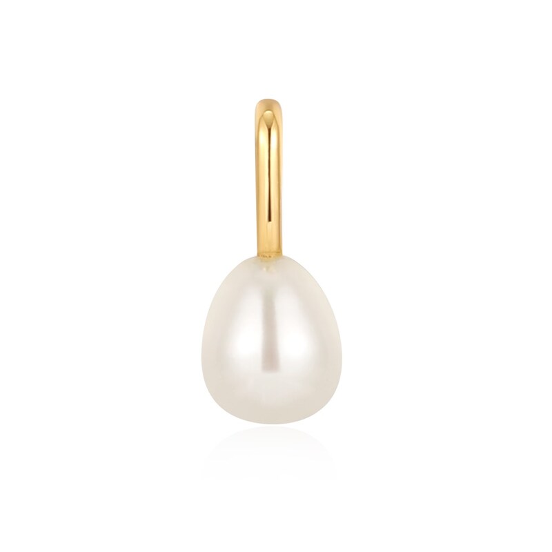 Main Image 1 of Ania Haie Sterling Silver Gold Plated Pearl Charm