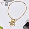 Thumbnail Image 2 of Ania Haie Sterling Silver Gold Plated Cubic Zirconia Charm