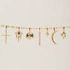 Thumbnail Image 3 of Ania Haie Sterling Silver Gold Plated Cubic Zirconia Charm
