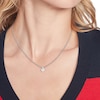 Thumbnail Image 3 of Tommy Hilfiger Ladies' TH Pendant Stainless Steel Necklace