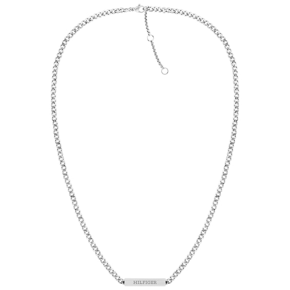 Tommy Hilfiger Women's Curb Chain Stainless Steel Necklace
