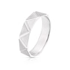 Thumbnail Image 1 of 9ct White Gold Patterned Wedding Band