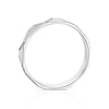 Thumbnail Image 3 of 9ct White Gold Patterned Wedding Band