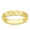Thumbnail Image 1 of 9ct Yellow Gold Patterned Wedding Band