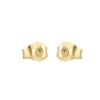 Thumbnail Image 3 of 9ct Yellow Gold Cubic Zirconia Heart Earrings