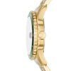 Thumbnail Image 1 of Fossil Men's Green Dial & Gold-Tone Bracelet Watch